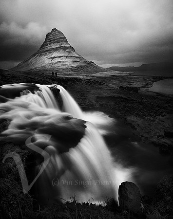 pyramid and falls