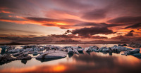 Jokulsarlon Sunset 2